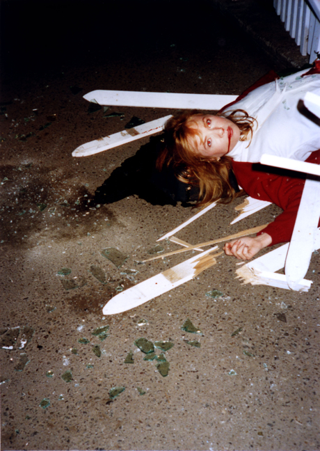 rebecca d. on the set tacoma wa.